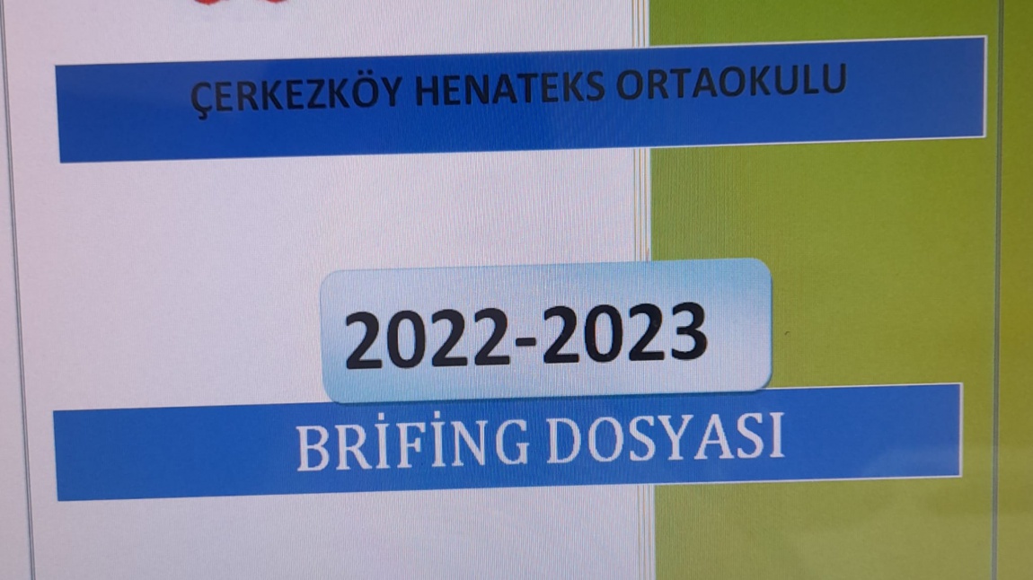 2022-2023 EĞİTİM ÖĞRETİM YILI BRIFING DOSYASI GÜNCELLENDİ